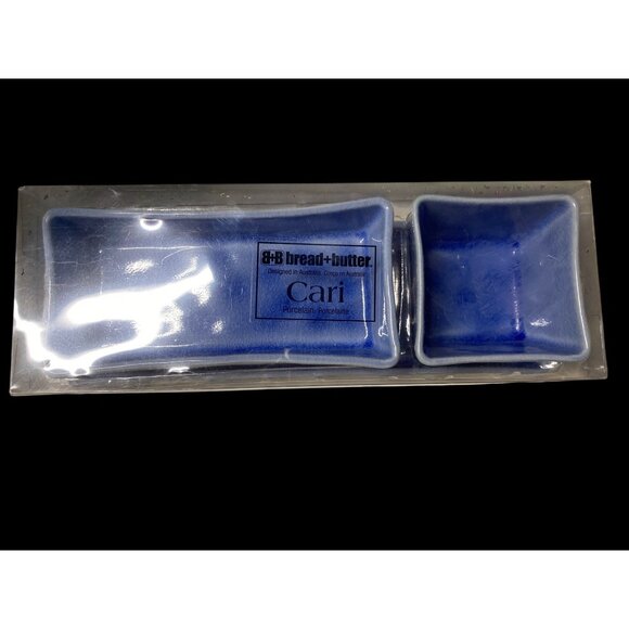 Bread + Butter Cari & Colour Pop Porcelain Bowl Tray Set x 3 New In Box - Picture 3 of 10